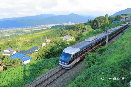 姨捨駅と日本三大車窓