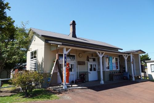 勇網線の計呂地駅跡