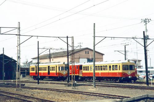 電車が走っていた 栗原電鉄 1987.4.18