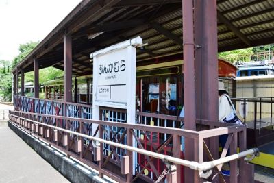 碓氷峠鉄道文化むらトロッコ列車シェルパくんに乗りました