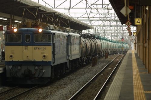 2018年晩夏 長野県内の保存蒸機を見て歩く旅 14 かつて塩尻駅でみた車両 その2 EF64 0番台重連貨物