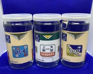 ニューデイズ鉄道の日キャンペーン　特急ヘッドマークワンカップ大関