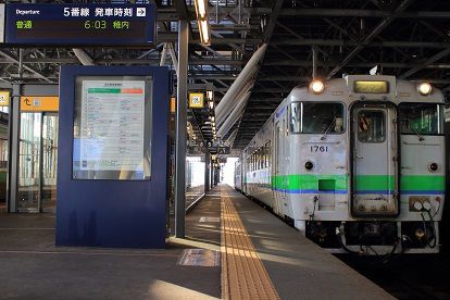 旭川発稚内行き普通列車(321D)