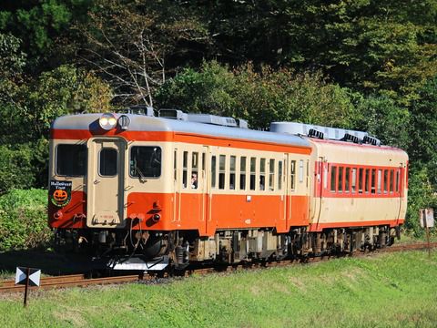 いすみ鉄道2-2(急行101D キハ52 125 + キハ28 2346)