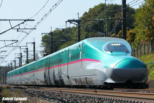 東北新幹線遠征 ⑧ E5系U45編成 最新車両充当 はやぶさ13号