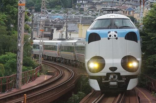 「パンダくろしお『サステイナブルSmileトレイン』」運行開始日の撮影記録(2020.7.23・和泉鳥取駅)