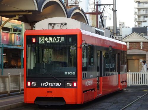 いよてつ（市内電車・本町線）乗車記（R2.11.24）
