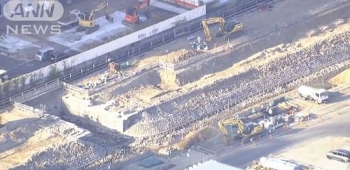 日本最古!鉄道の“線路の土台”「高輪築堤」が出土