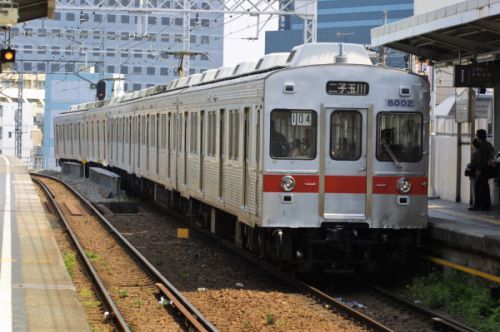 2018年晩夏 長野県内の保存蒸機を見て歩く旅 54 東急8500系、長野電鉄でも8500系 その1