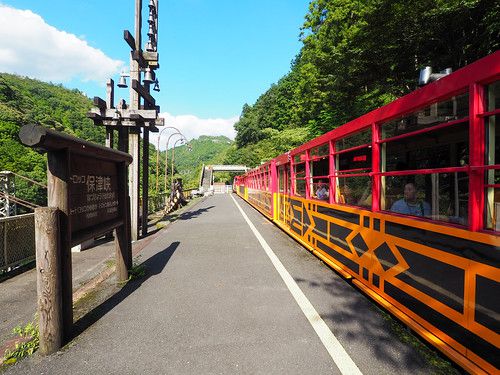 嵯峨野観光鉄道 トロッコ保津峡駅
