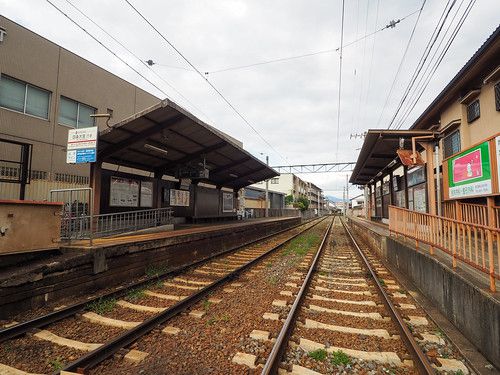 嵐電 嵐電嵯峨駅・帷子ノ辻駅
