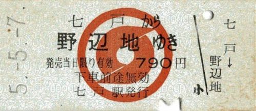 鉄道コレクション28~南部縦貫鉄道「きっぷ」その3