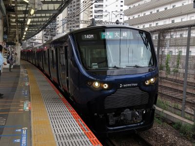 相鉄12000系 JR東日本埼京線各駅停車大崎行き