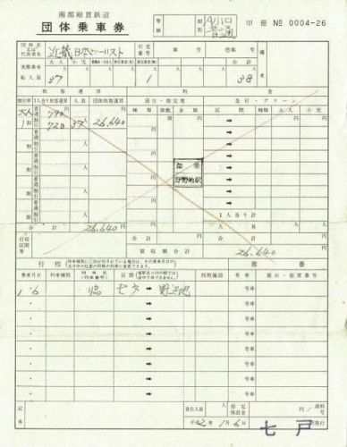 鉄道コレクション29~南部縦貫鉄道「きっぷ」その4