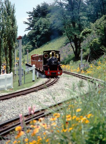 虹の郷の ロムニー鉄道 1993.6.12