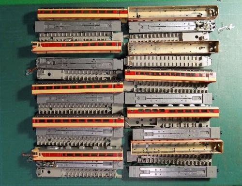 TOMIXの国鉄キハ181系特急ディーゼルカーを弄る。 その3