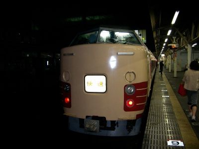 JR東日本183・189系 東海道本線快速「ムーンライトながら91号」大垣行き