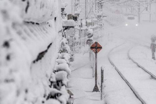 大晦日の米原駅③