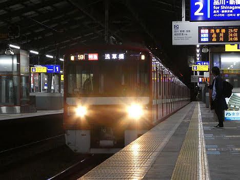 【緊急事態のレア表示!】1500形の特急 浅草橋行き