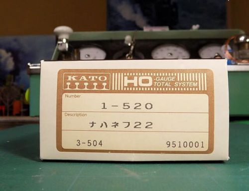 【1/80】KATOの3-504 特急形20系寝台客車セットを弄る その2