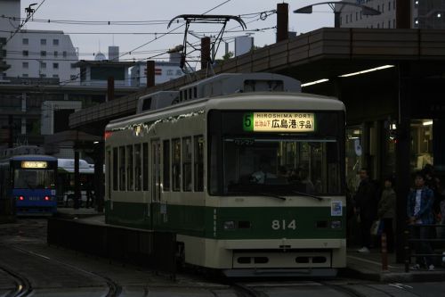 広島電鉄 800形 814
