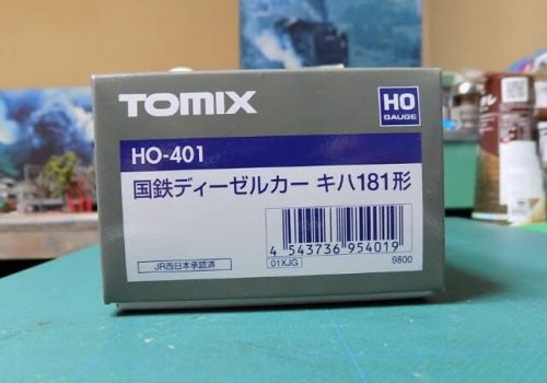 【1/80】TOMIXのHO-401 国鉄ディーゼルカー キハ181を弄る