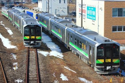 【2021年3月13日(土)ダイヤ改正レポートその12】H100形の大量投入!道内の地方の普通列車・快速列車