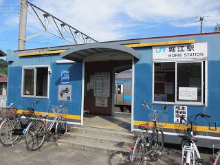 愛媛県の駅をのんびり途中下車 堀江駅(JR西日本)