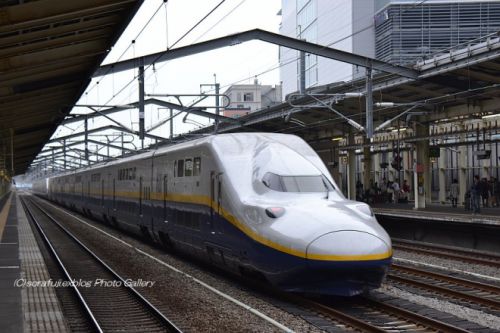 E4系2連 高崎駅通過
