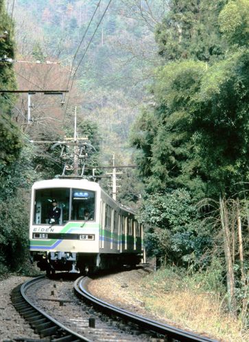 叡山電鉄 鞍馬線 二ノ瀬駅 1996.4.6