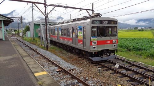 2018年晩夏 長野県内の保存蒸機を見て歩く旅 99 上田電鉄1000系電車