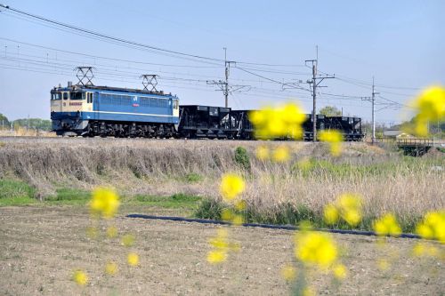 砕石輸送列車