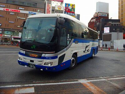 2021年1月12日ジェイアールバス関東 中央ライナーなごや4号(名古屋駅新幹線口~東京駅日本橋口)