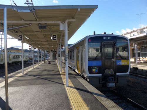 週末パス20晩秋(2) 小海線 中込駅 ~乗り間違えに気づいて折り返す(泣)~