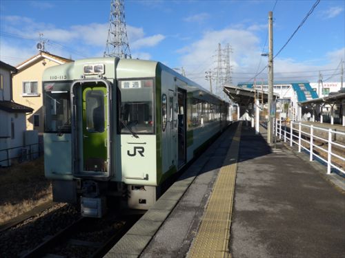 週末パス20晩秋(3) 小海線 乙女駅 ~しなの鉄道との合流点にある駅~