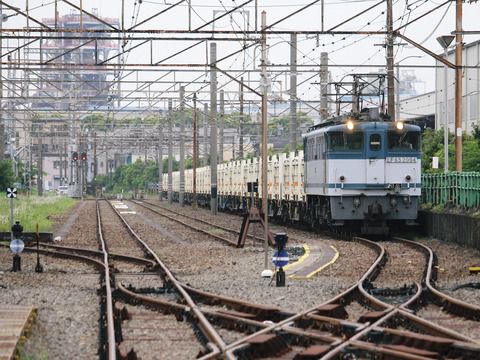 鶴見線 131-1(扇町駅 リニア残土輸送8152レ EF65 2094)