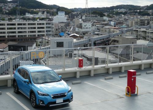湘南モノレール下を車で走ってみる