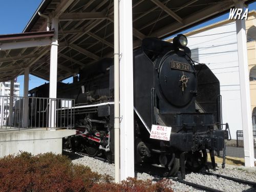 D51-724号機 駅前児童公園(群馬県渋川市)