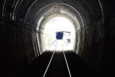 旧神岡鉄道レールマウンテンバイクガッタンゴー!!
