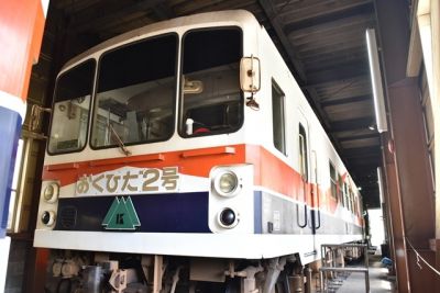 神岡鉄道検修庫見学おくひだ２号