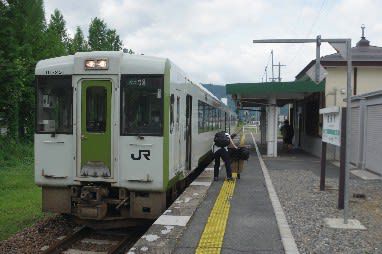 真夏の米坂線駅巡り(その3)