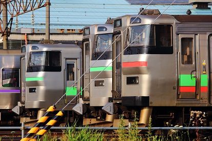 所属車両数462両!!北海道一の鉄道車両基地、札幌運転所(札サウ)の朝!