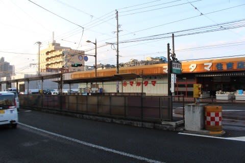 長崎電気軌道 若葉町駅(電停)