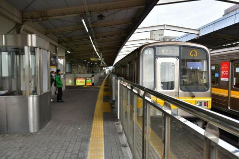 地下鉄東山線高架区間で撮り鉄