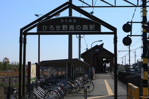 秩父鉄道の駅 その5 ひろせ野鳥の森駅と広瀬川原駅(貨物駅)