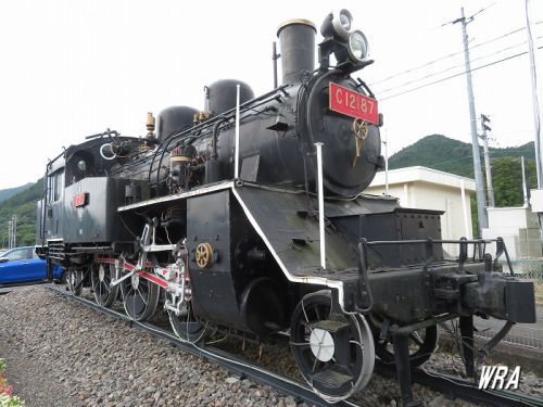 C12-187号機 常陸大子駅前(茨城県大子町)―水郡線に来た九州生え抜きガマ