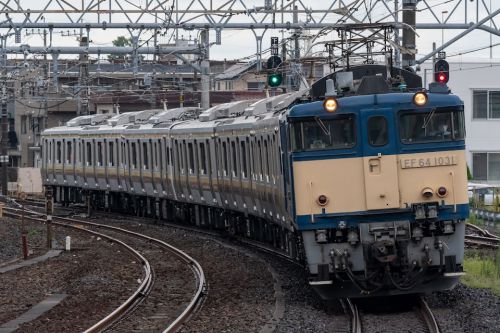 [JR東日本]E131系600番台TN5編成+TN6編成配給輸送
