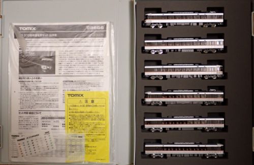 tomix 373系特急電車セット 入線