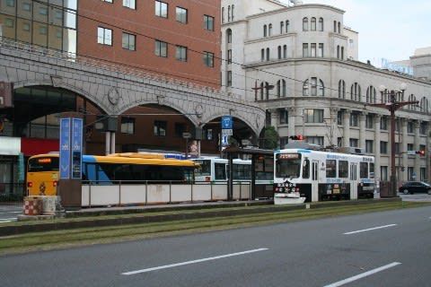 鹿児島市交 朝日通駅(電停)