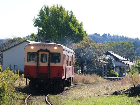 小湊鐵道9-1(上総鶴舞駅 14A キハ200)